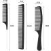 DAZISEN Wide Toothed Comb Set - 3 Pieces for Hairdressing, Heat Resistant and Anti-static - Buy Online on GoSupps.com