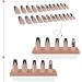 Ballerina Coffin Fake Nails - 24Pcs Long Black French Press on Nails with Dragon Patterns | Full Cover False Nail Tips with Glue for Women & Girls Nail Art - Buy Online on GoSupps.com