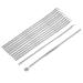Qtqgoitem Metal Earwax Remover Ear Cleaning Curette Earpick 12pcs Silver Tone (Model: edb 25d a48 d0e f83)