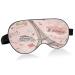 Paris Eiffel Tower Sleep Mask for Women Men Smooth Comfortable Light Blocking Eye Mask Night Blindfold with Adjustable Strap for Travel Sleeping Shift Work