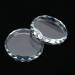 2PCS Nail Art Painting Color Toning Glass Board  Mixed Color Palette Makeup Display Board Nail Polish False Eyelash Glue Hold Makeup Pallet Nail Art Display Cosmetic Mixing Tools