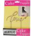 ROSENICE Love Cake Topper Wedding Engagement Cake Topper Decoration - Buy Online on GoSupps.com