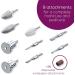 Beurer Manicure Pedicure Replacement 9-piece Attachment Set + Accessories for MP62 - Buy Online on GoSupps.com