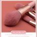 8-Piece Makeup Brush Set with Blush Concealer Eyeshadow Foundation Eyeliner & Powder Brushes - Includes Makeup Bag - Perfect for All Skin Types - Buy Online on GoSupps.com