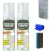 No-Disassembly Window Screen Foam Cleaner Window Screens Cleaning Spray Bubble Cleaner Foam Disassembly Free Multi-function Household Mesh Window Cleaning Foam (2Pcs)