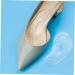 NOLITOY Silicone Half Shoe Pads - Comfortable Insoles for High Heels | 2 Pairs Transparent Heel Grips & Inserts (13x6.5cm - Buy Online on GoSupps.com