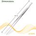 VORESTIC Aquarium Tweezers Long Straight 60 cm Aquascaping Extra Long Tweezers Large - Buy Online on GoSupps.com
