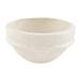 Mud Pie Paper Mache Bowl  Small  3 x 5 dia  White