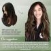 Buy Hetto Real Hair Clip Extensions - Darkest Brown Ombre #2/8/2 120g 35 cm | Premium Remy Clip-In Hair Extensions for Full Volume - Buy Online on GoSupps.com