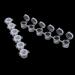 JAPCHET 120 Strips 720 Pots 3ml Mini Paint Container Cups - Clear Plastic Storage for Schools & Art Festivals - Buy Online on GoSupps.com