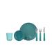 Mepal-Children's dishes 6-part MEPAL MEPAL MIO-children dishes-including children's glass children's plate children's shell and children's best-hand-dishwasher-safe & BPA-free-6-part-Deep Turquoise 04. Deep Turquoise