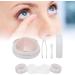 Huairdum Pink Travel Contact Lens Container - Portable Mirrored Design Durable Plastic for Easy Use - Buy Online on GoSupps.com