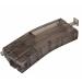 Yuehuamech simplified Airsoft Paintball Airsoft Speed Loader 500rd BB Speed Loader Speedloader Tactical Military BB Box for War Games Gun Hunting Accessories Black