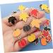 TEHAUX Bulk Jewelry 32pcs Thanksgiving Pumpkin Head Pendant Ornament Assorted Charms Pumpkin Pendant Metal Charms for Jewelry Making Fall Charms Necklace Charms Autumn Zinc Alloy Leaf - Buy Online on GoSupps.com