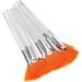 Exquisite Soft and Elastic Fan-Shaped Comfortable Facial Mask Brushes Facial Mask Applicator Brushes for DIY Facial Masks Beauty Salons - Buy Online on GoSupps.com