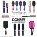 Conair Velvet Touch Travel Cushion Hair Brush - Compact & Stylish Hair Care - Buy Online on GoSupps.com