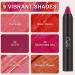 Oulac Orange Lip Gloss Lipstick - Moisturizing Rust Red Lip Crayon with Semi-Gloss Finish | Pumpkin Please (07) | 2.48g - Buy Online on GoSupps.com