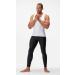 DEVOPS Men's Muscle Dri Fit Tank Top 3-Pack - Large, White (Gray Stitch) - Buy Online on GoSupps.com