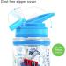 Home Tune Cute Water Bottle for Kids - BPA Free Tritan, Double Wall, Leak Proof Flip Straw, 15oz - Shark Design - Buy Online on GoSupps.com