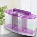Aquarium Fish Tank Transparent Aquarium Fish Tank LED Acrylic Three Divisions Breeding Isolation Box for Small Fishes Mini Breeding Fish Tank (Purple) - Buy Online on GoSupps.com