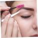 BIUDECO 12 Sheets Rhinestone Picker Transfer Stickers Fake Eyebrow Stickers Artificial Eyebrows 21x15cm Black - Buy Online on GoSupps.com