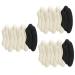NOLITOY 12 Pairs Follow up Outdoor Heel Liners Prevention Pad Too Big Shoe Pads Portable Heel Liners Convenient Heel Pads Heel Protector Yellow Gum Replaceable Supplies