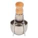 Men's Alloy Metal Shaving Brush Set | Mustache Grooming Kit with Bowl & Holder - Perfect for a Clean Shave - Buy Online on GoSupps.com