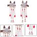 SOESFOUFU 1 Pair Fox Tassel Clip Tassel Drop Barrette Chinese Tassel Hair Clips Animal Hair Clip Tassel Barrette Chinese Hair Accessories Chinese Tassel Hairpin Tassel Hairpin - Buy Online on GoSupps.com
