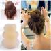6 Pcs Hair Donut Hair Doughnut Bun Doughnut Blonde Donut Bun Rings Bun Maker Set with 20 Pcs U-Shaped Hair Pins for Girls Kids and Women Bronze - Buy Online on GoSupps.com