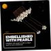 Ipetboom 1 Set Bride Wedding Hairpin Metal Hair Comb Bridal Hairpin Girls Hair Clips Wedding Hair Clips for Brides Flower Hair Clips for Women Zinc Alloy Big Pearl Hair Stick - Buy Online on GoSupps.com
