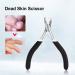 Cuticle Nipper Stainless Steel Nail Pliers Clipper with Double Springs Handle Sharp Cuticle Pushers Remover Scissors Durable(Black) - Buy Online on GoSupps.com