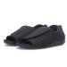 JCJNSL Diabetic Slippers for Men Arthritis Edema Adjustable Closure Closed Toe House Shoes Orthopedic Diabetic Walking Shoes with Non Skid Solle for Indoor Outdoor Black 41 41 Black
