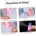 SOESFOUFU 2pcs Spray Hydrating Apparatus Mini Humidifier Mist Cleaner Facial Mister Black Humidifier Plastic - Buy Online on GoSupps.com