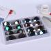 CAIIHUA Multi-Cell Glasses Stand - Stylish Sunglasses Display Tray & Jewelry Storage Container for Counter Window Decoration - Buy Online on GoSupps.com