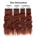 YDDM 24 Wavy Clip-In Hair Extensions - Synthetic Full Head Hairpieces for Women - Affordable & Realistic Look - Buy Online on GoSupps.com