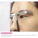 Eyebrow Drawing Shaping Template Eyebrow Ruler with Scale Practical Three Points Positioning Eyebrow Makeup Aid Accessories Reusable Eye Brow Measurement Tool Made of Alloy - Buy Online on GoSupps.com