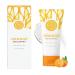 Orange Exfoliating Gel Scrub Face Body Skin Natural Orange Peeling Gel Face Scrub Deep Cleansing Moisturizing Facial Exfoliator(50g)