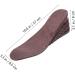 FOMIYES Height Increase Insoles - 1 Pair Comfortable Heel Shoe Lifts for Men & Women - Arch Support & Heightening Coffee 27x8.5 cm for Outdoor Shoes - Buy Online on GoSupps.com