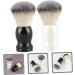 Beatifufu Manual Shaving Brush Set - 2 Pieces Razor Brush Tool for Hairdressing & Foaming Razor Cleaning Accessories - International Shipping Available - Buy Online on GoSupps.com
