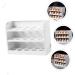 LABRIMP Refrigerator Storage Box Fridge Fillable Eggs Multi-layers Eggs Holder Egg Storage Rack Food Crisper - Buy Online on GoSupps.com