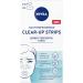 NIVEA skin-intolerant clear-up strips (6 pieces) cleaning strips for the face with fruit acid remove blackheads and impurities 6 pieces (1 Pack)