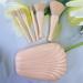 Powder Foundation Shell Beauty Tools Daily Use With Mirror Box Makeup Brush(Light Skin Tone) - Buy Online on GoSupps.com