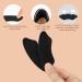 KINBOM 2 Pairs Heel Grips - Self-Adhesive Cushions for Loose Shoes | Heel Pads for High Heels & Sneakers - Men & Women (Black & Nude) - Buy Online on GoSupps.com