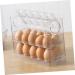 PRETYZOOM Egg Storage Box Eggs Egg Holder for Fridge Refrigerator Egg Rack Household Egg Holder Dog Tray - Buy Online on GoSupps.com