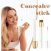 2 in 1 Liquid Foundation and Concealer (Built-in Brush) Long-lasting Waterproof Concealer Makeup High Coverage Matte Liquid Concealer Dual-ended Concealer Natural White - Buy Online on GoSupps.com