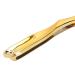 Professional Folding Straight Razor - Electroplated Gold Barber Razor for Men | Premium Quality Shaving Tool - Buy Online on GoSupps.com