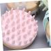 SESESFOUFU Shampoo Brush & Scalp Massager - Pink Scrubber for Hair Care & Peeling - 8.4x8x7.4cm | International Shipping Available - Buy Online on GoSupps.com