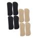 Housoutil 4 Pairs Foot Cushions for Heels Heel Patches Heel Cushions for Back of Heel Non Slip Heel Pads Heel Grips Mens Shoes Toe Men's Shoes Foam Liner Men and Women