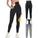 Melliex sweat pants weight loss pants high waist sauna pants sweat leggings long sauna pants body shaper for fitness sport gym yoga xxl
