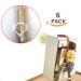 Loghot 6 Sets Nylon Anti-Tip Furniture Anchor Straps White Attach Furniture to Wall Keeping Baby Pet Safety from Falling Furniture - Buy Online on GoSupps.com
